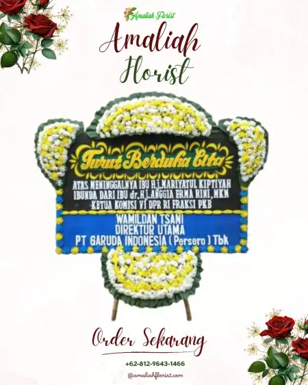 Papan Bunga Duka Tuwel